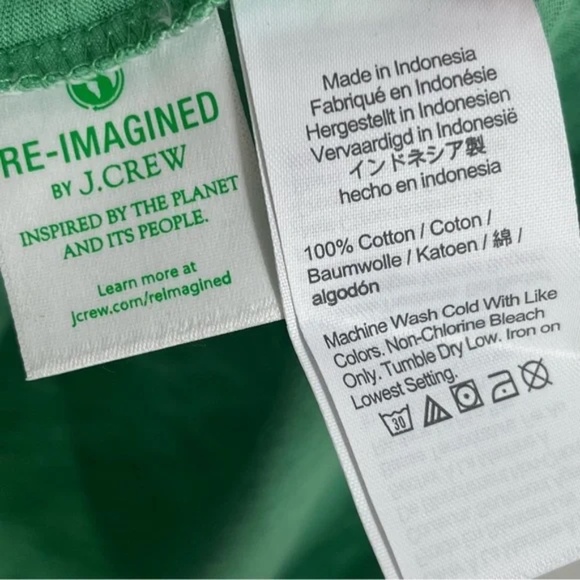 NWT J. Crew 3X Vintage cotton crewneck T-shirt 0535 LOT OF 3 - Picture 13 of 15